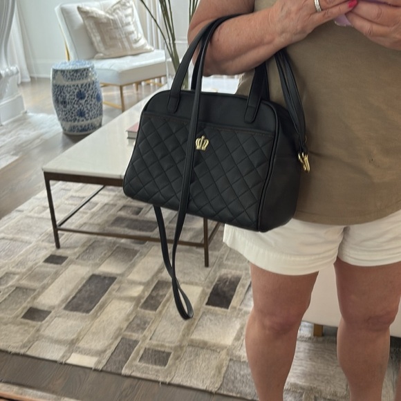 Juicy Couture Royal Satchel Crossbody Strap Black - Picture 6 of 6